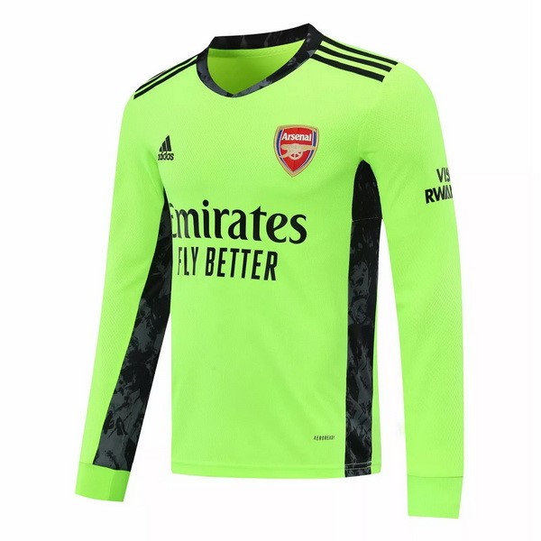 Camiseta Arsenal Segunda Equipación ML Portero 2020-2021 Verde
